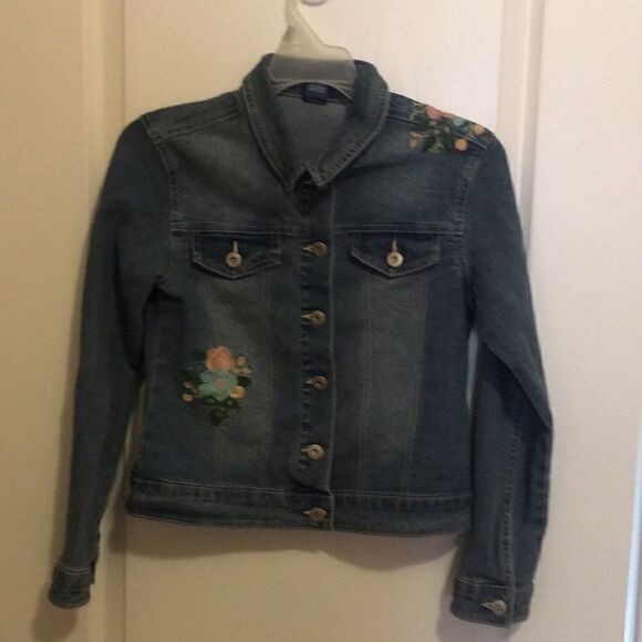Arizona Large 14 Girls Denim Jacket - Picture 2 of 9